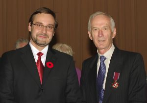 Consul General Grzegorz Morawski and Maciej Zaremba.